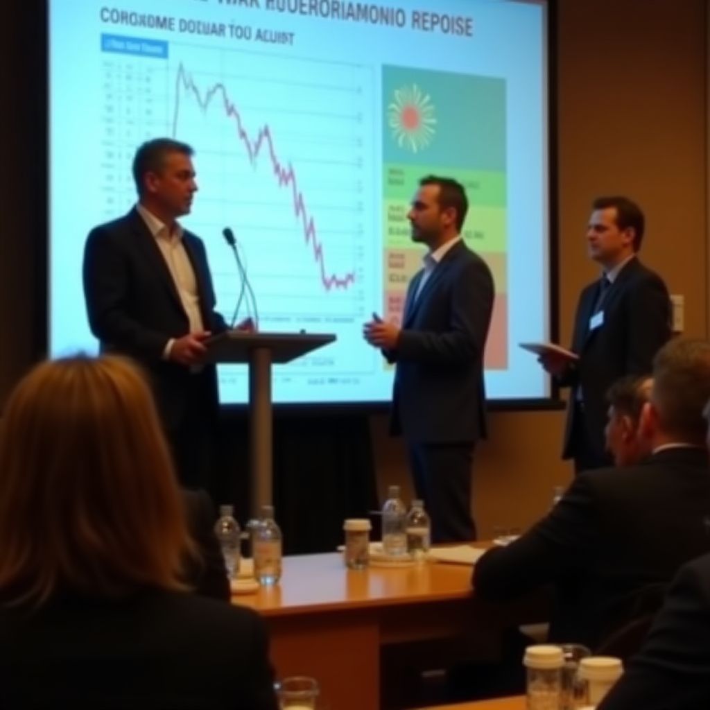 Presentación del informe anual de economía argentina